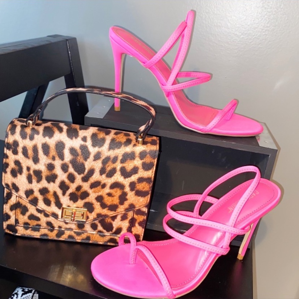 Pink Strappy Heel